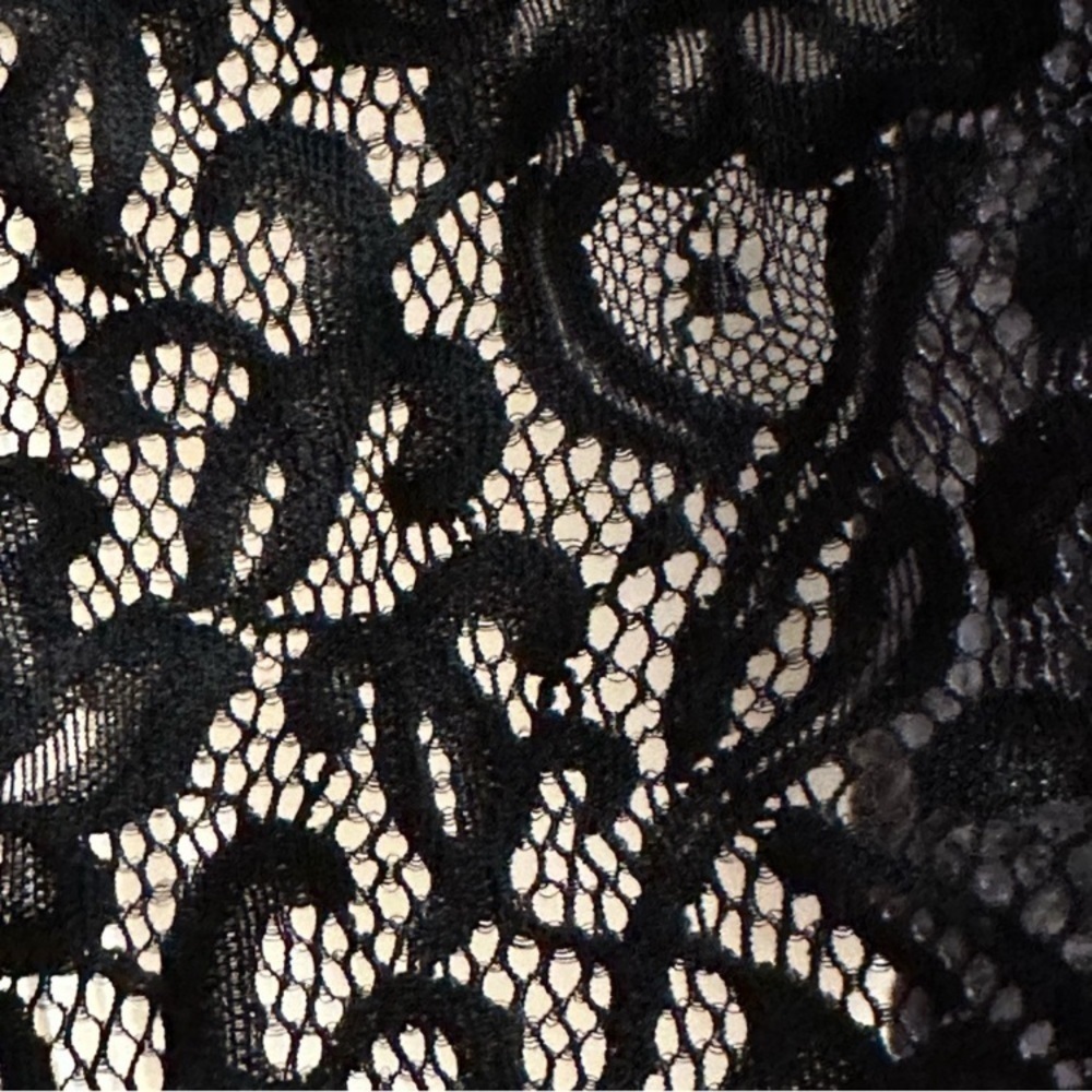 Stella & Dot Julianna black Lace Top Size L - Picture 5 of 8